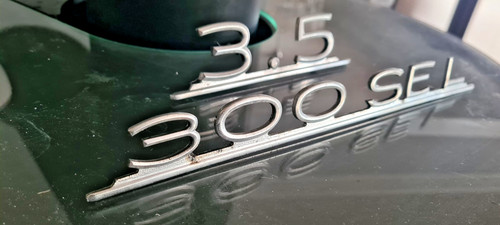 Mercedes w109 w108 typenschild - mercedes,