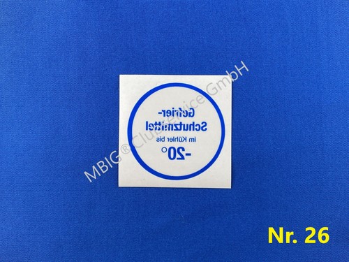 Aufkleber w108 w109 w110 w111 - aufkleber,