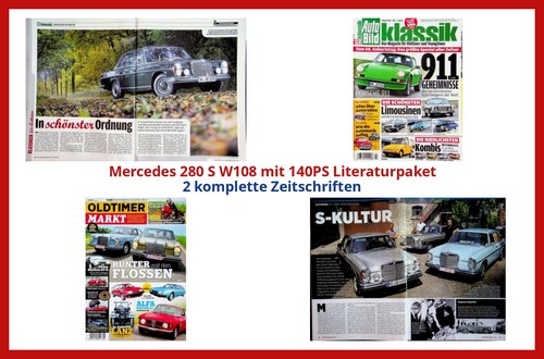 Mercedes 280 w108 mit - mit, 140ps